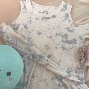 Hollister cold shoulder top